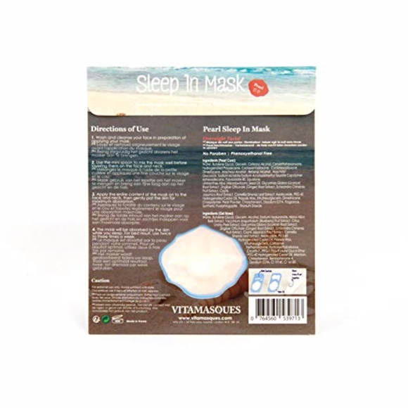 VITAMASQUES | Pearl Sleep In Mask Half Shape(5 Pc) - Picture 5 of 6